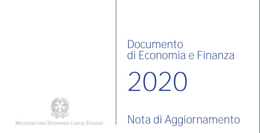 Il Lavoro nella NADEF 2020